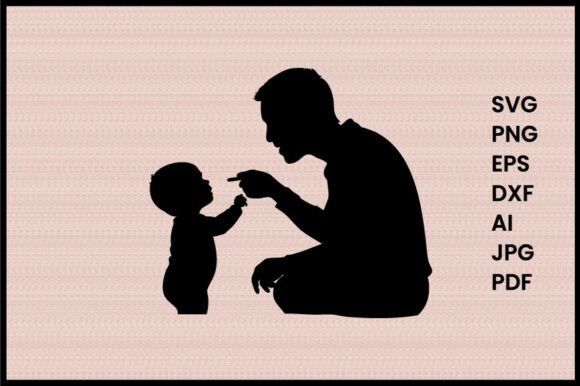 Download Parent Feeding Baby Silhouette - Feeding baby Collection