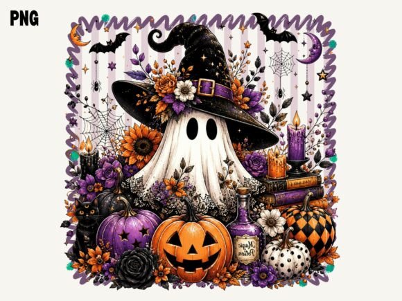 Download Witch Ghost Pumpkin PNG, Gothic - Witch ghost pumpkin png Collection